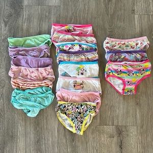 2t-3t girls panties - lot of 15